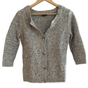 Ann Taylor Button-Up Cardigan